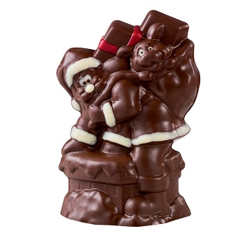 Martellato Santa with Gift Bag Polycarbonate Double Mould